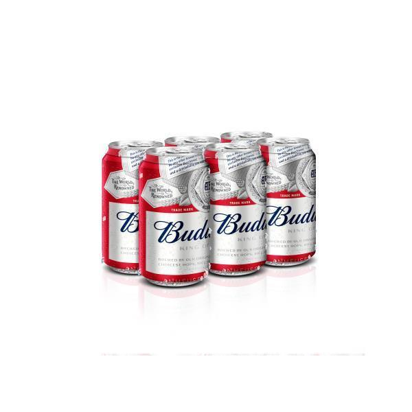 BUDWEISER 6 CAN
