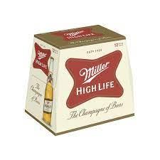 MILLER HI LIFE 12 BOTTLE
