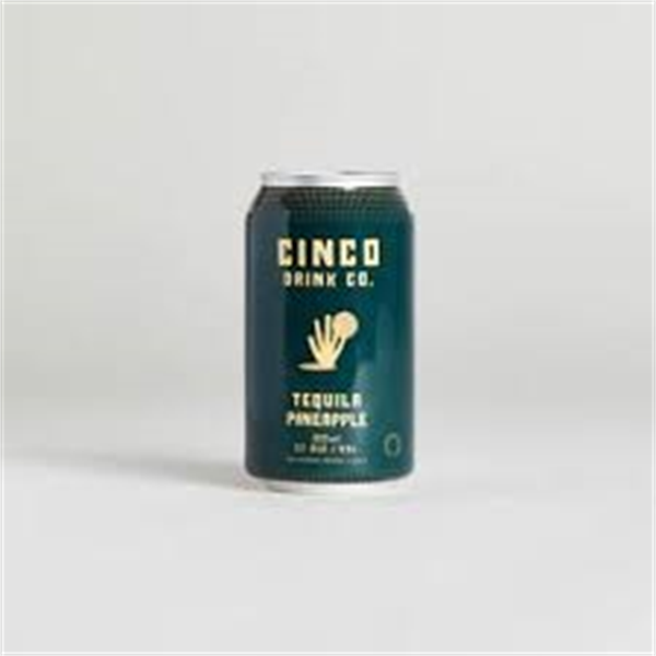 CINCO TEQUILA PINEAPPLE SODA