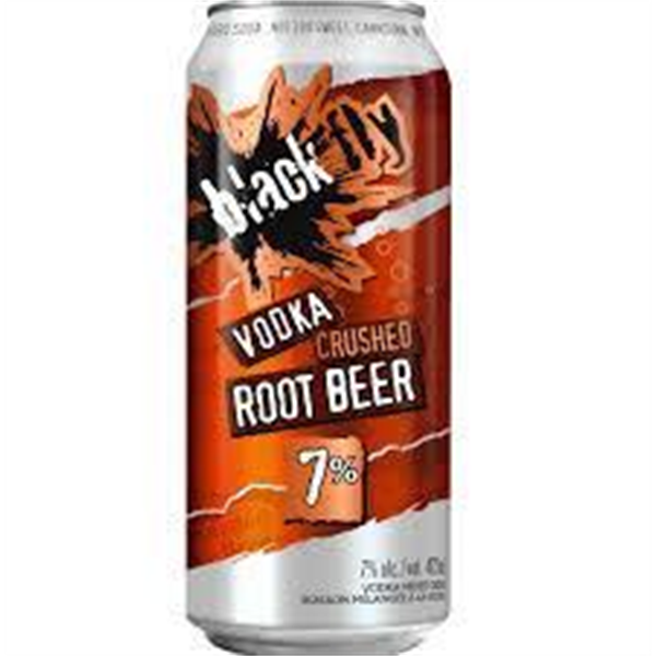 BLACK FLY ROOTBEER CRUSH TALL CAN