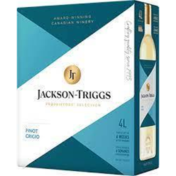 JACKSON TRIGGS PINOT GRIGIO 4L