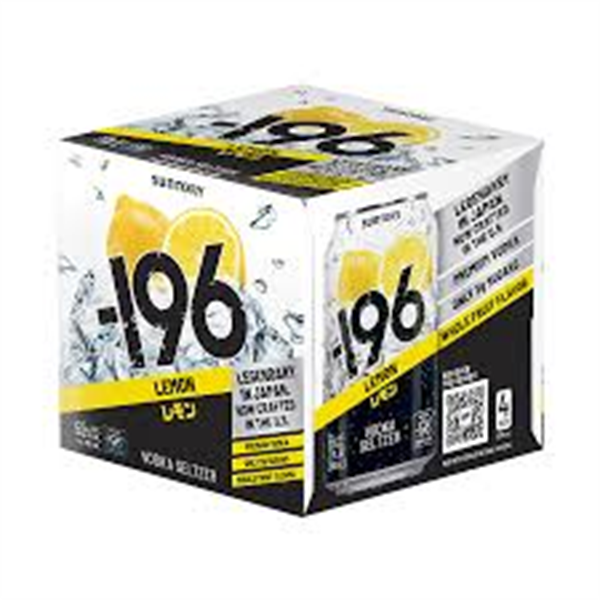 -196 LEMON VODKA SODA