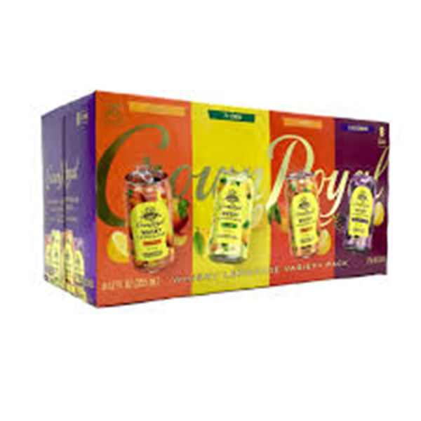 CROWN WHISKY LEMONADE VARIETY PACK