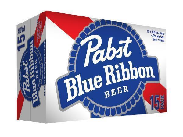 PABST BLUE RIBBON 15 CAN