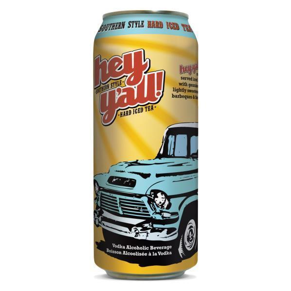 HEY Y'ALL ICED TEA TALL CAN