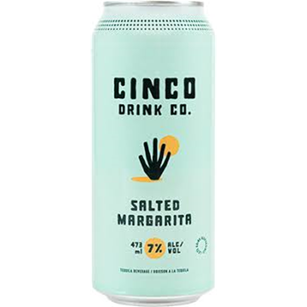 CINCO SALTED MARGARITA TALL CAN