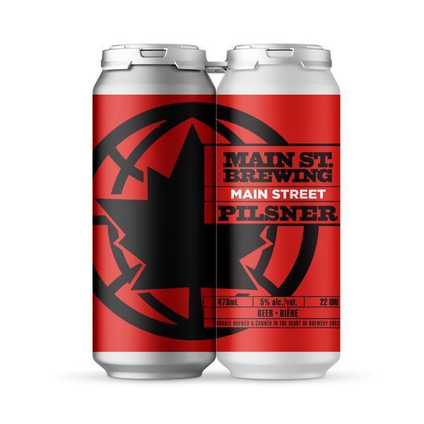 MAIN ST PILSNER   6 CAN