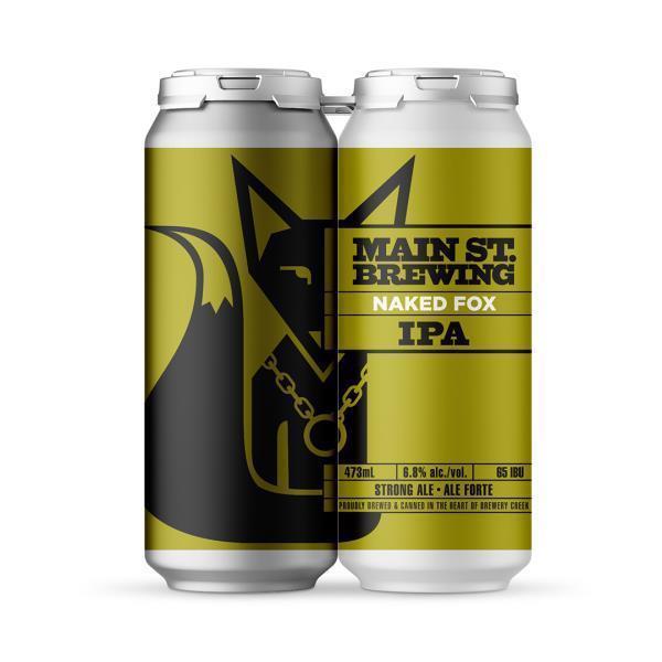 MAIN STREET NAKED FOX IPA 6 CAN