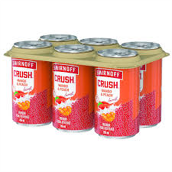 SMIRNOFF CRUSH MANGO PEACH